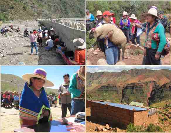 photos projets en cours en Bolivie