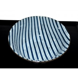 Bol porcelaine du Japon motif rayures - La Galerie Equitable