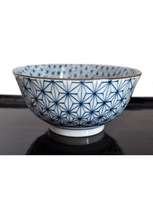 Bol porcelaine du Japon motif geometrique - La Galerie Equitable