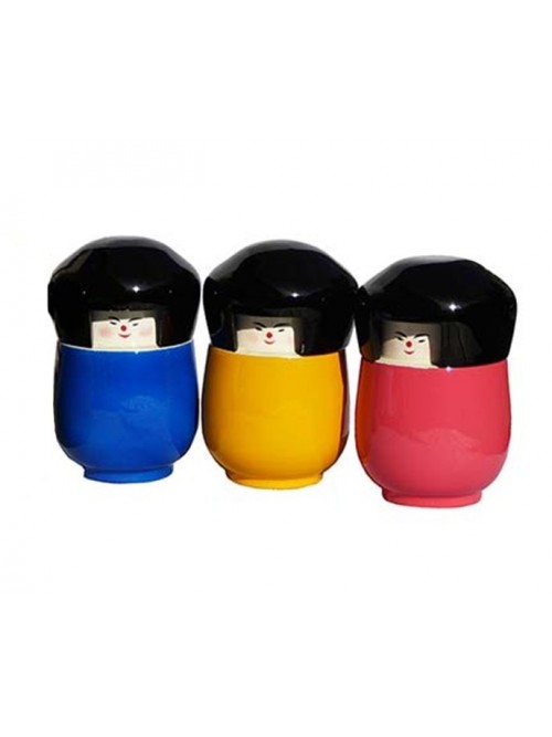 Boîte poupée kokeshi - La Galerie Equitable