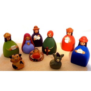 Creche de Noel - Pérou - La Galerie Equitable