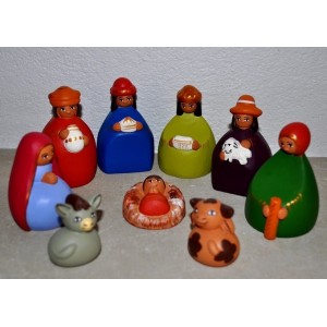 Creche de Noel - Pérou - La Galerie Equitable