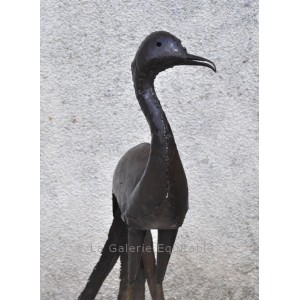 Grue bleue pour le jardin - La Galerie Equitable