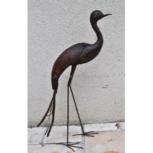 Grue bleue pour le jardin - La Galerie Equitable