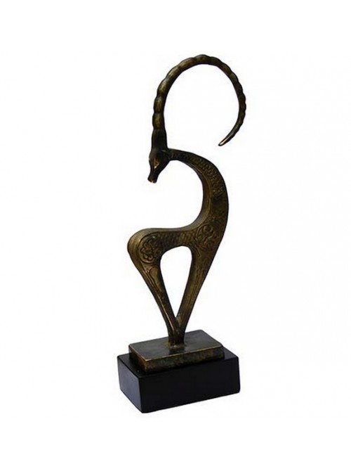 Impala stylisé en bronze - La Galerie Équitable