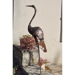 OISEAU EN FER / DECORATION DE JARDIN