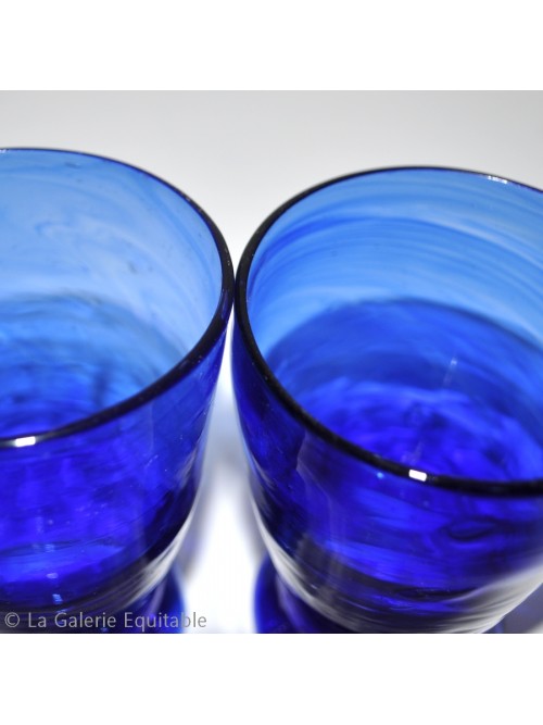 Verres bleu de Syrie - La Galerie Equitable