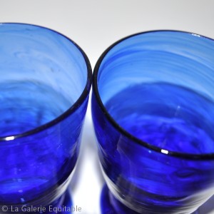 Verres bleu de Syrie - La Galerie Equitable