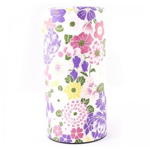 Boîte à thé fleurs