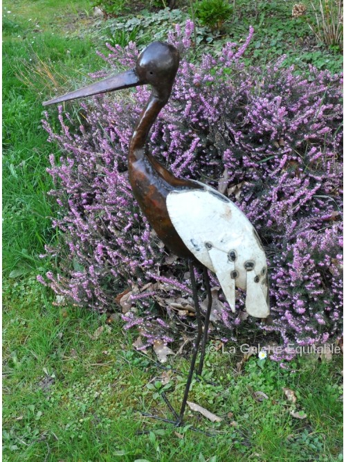 Oiseaux en métal pour le jardin