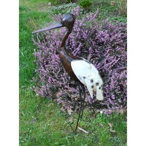 Oiseaux en métal pour le jardin