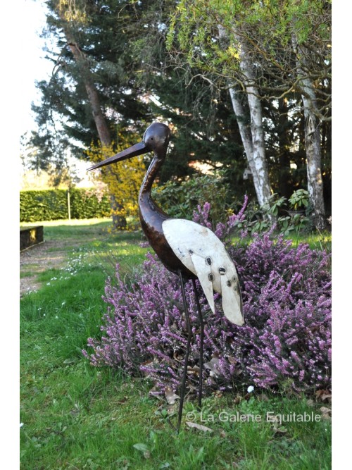 Oiseaux en métal recyclé pour le jardin - Commerce équitable