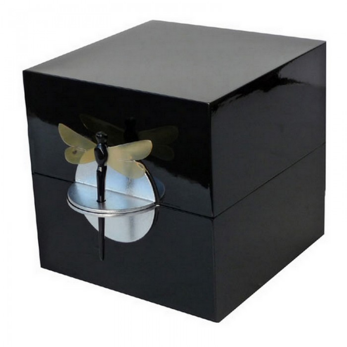 Boîte à bijoux laque et corne - La Galerie Equitable