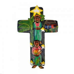 Croix crèche de Noël