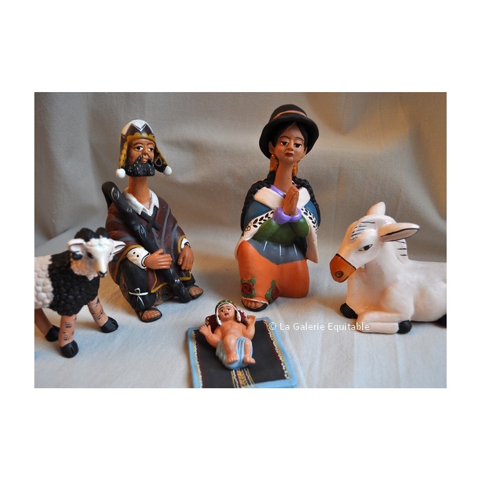 crèche artisanale Pérou La Galerie Equitable