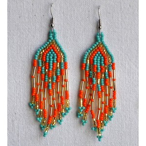 Boucles d'oreilles perles