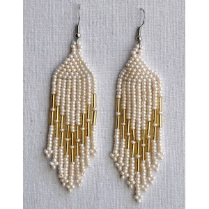 Boucles d'oreilles perles...