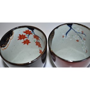 Les 2 tasses à thé japonaises - La Galerie Equitable