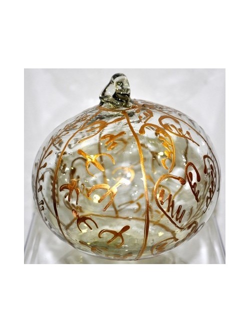 Boule de Noël verre soufflé la galerie equitable