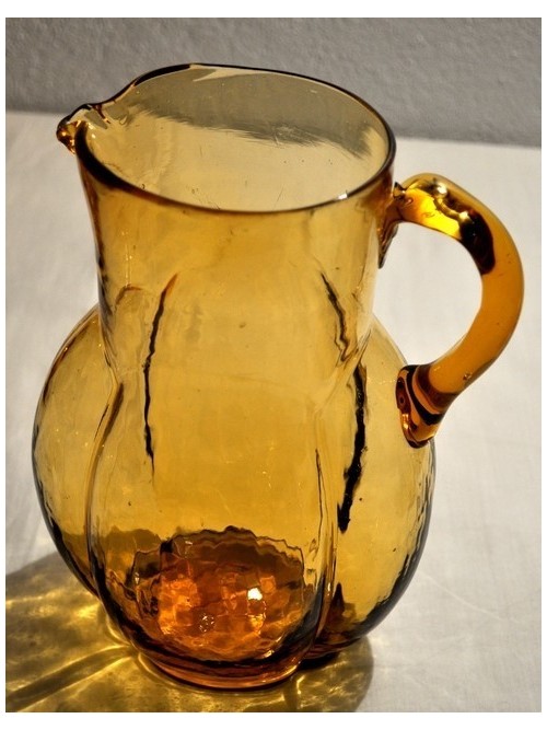 Carafe à eau ambre - La Galerie Equitable