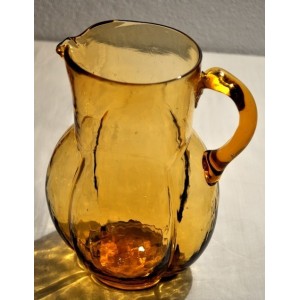 Carafe à eau ambre - La Galerie Equitable