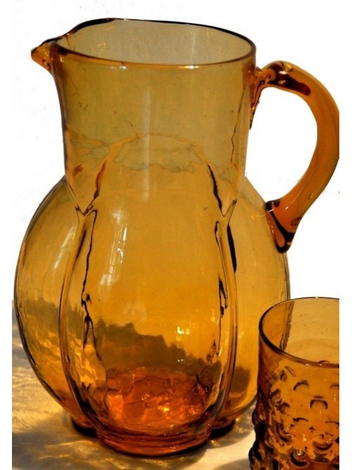 Carafe à eau ambre - La Galerie Equitable