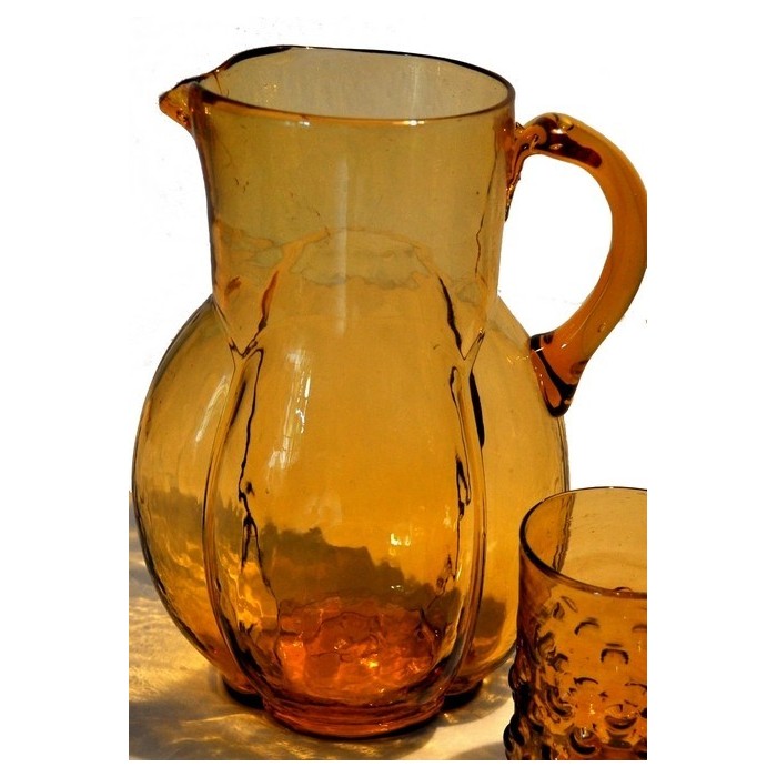 Carafe à eau ambre - La Galerie Equitable