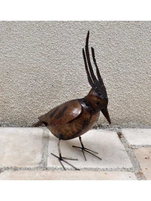 Vanneau huppé oiseau pour le jardin - La Galerie Equitable