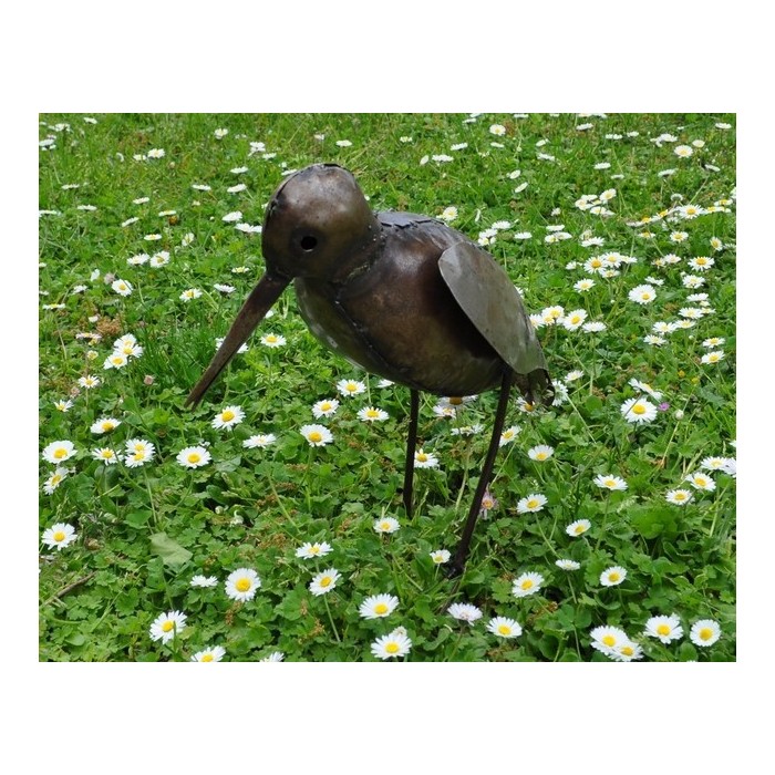 Huîtrier Oiseau en métal pour le jardin - La Galerie Equitable